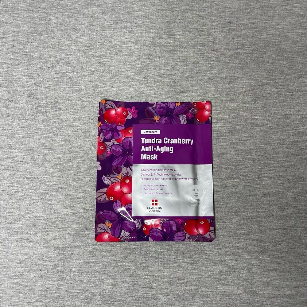 Leaders Insolution 7 Wonders Tundra Cranberry Face Mask